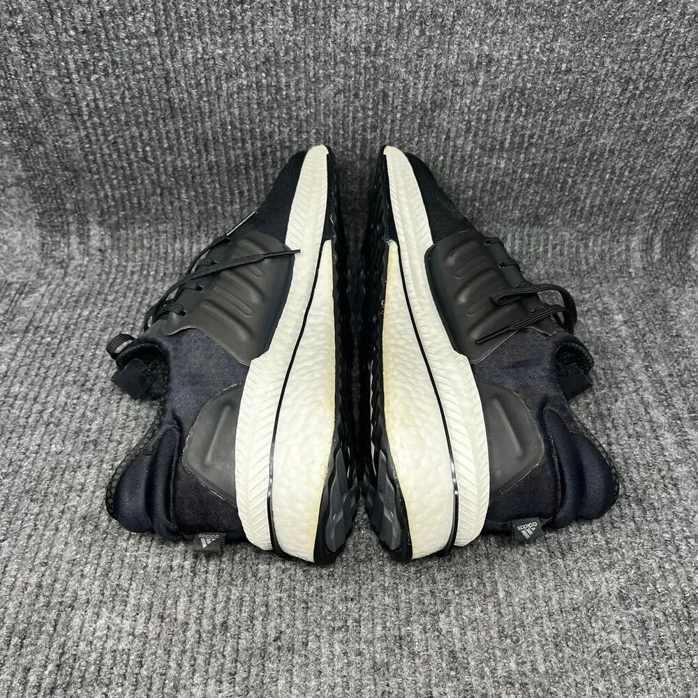 Adidas X_PLRBOOST Black Grey White Athletic Shoes Mens Size 12 ID9432